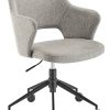 Euro Style Darcie Light Grey Office Chair