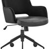 Euro Style Desi Black Tilt Office Chair