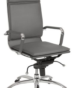 Euro Style Gunar Gray Pro High Back Office Chair