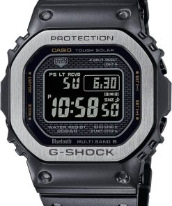 G-Shock Digital Matte Black Stainless Steel Watch, 43.2mm