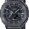 G-Shock Full Metal 2100 Series Dark Grey Ion-Plated Stainless Steel Watch, 44.4mm