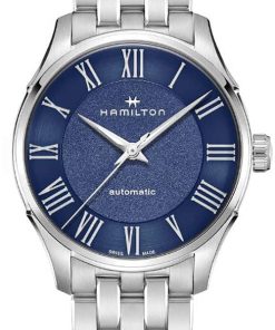 Hamilton Jazzmaster Auto Blue Dial Stainless Steel Bracelet Watch, 40mm