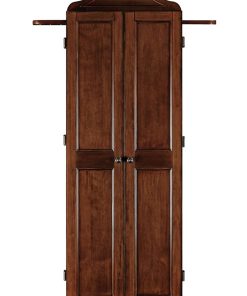 Ram Game Room Chestnut Dart Cabinet & Cue Holder