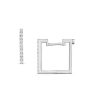 Roberto Coin 18K White Gold Diamond Square Earrings