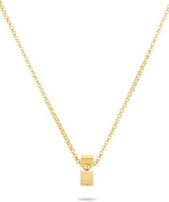 Roberto Coin 18KT Yellow Gold Symphony Pois Moi Rondel Pendant