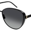 Saint Laurent Monogram SL M91 Sunglasses Grey Gradient Lenses, 59mm