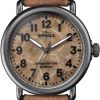 Shinola The Runwell Petoskey Stone Dial British Tan Leather Strap Watch, 41mm