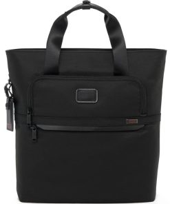 TUMI Alpha 3 Black Tote Backpack