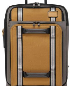 TUMI Merge Golden Brown International Front Lid 4 Wheeled Carry-On