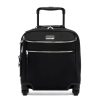 TUMI Voyageur Black/Silver Oxford Compact Carry-On