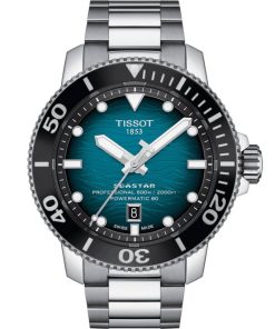 Tissot Seastar 2000 Professional Powermatic 80 Blue Gradient Dial Watch 46mm