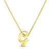 Roberto Coin 18K Small Script Initial &apos;G&apos; Pendant