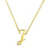 Roberto Coin 18K Small Script Initial &apos;J&apos; Pendant