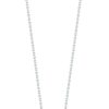 Roberto Coin 18KT White Gold Single Station Diamond Necklace