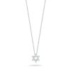 Roberto Coin 18K White Gold Star Of David Pendant With Diamonds