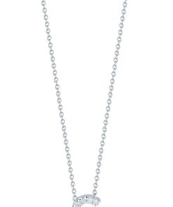 Roberto Coin 18K Love Letter &apos;C&apos; Pendant With Diamonds