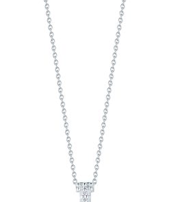 Roberto Coin 18K Love Letter &apos;I&apos; Pendant With Diamonds