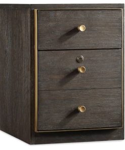 Hooker Furniture Curata Dark Mobile File Cabinet