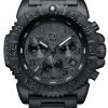 Luminox 3180 Series Navy Seal Colormark Chrono Black Stainless Steel Mens Watch