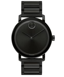 Movado Bold Evolution 40mm Black Ion-Plated Stainless Steel Mens Watch