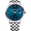 Raymond Weil Toccata Classic Quartz Blue Dial Stainless Steel Bracelet Watch, 42mm