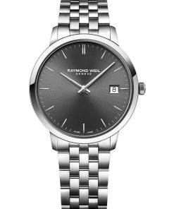 Raymond Weil Toccata Classic Steel Grey Dial Quartz Mens Watch