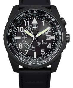 Citizen Eco-Drive Promaster Nighthawk 42mm Black Mens Watch
