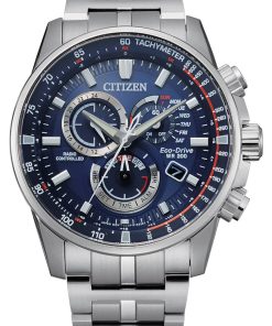 Citizen 43mm PCAT Stainless Steel Mens Watch