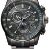 Citizen 43mm PCAT Gray Stainless Steel Mens Watch