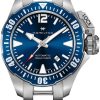 Hamilton Khaki Navy Frogman Auto Blue Dial Stainless Steel Watch, 42mm