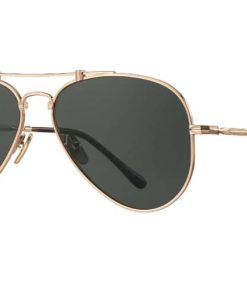 Ray-Ban RB8125M Aviator Titanium Gold Classic Sunglasses, 58mm