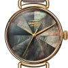 Shinola The Canfield 38mm Gray Mosaic Mother Of Pearl Dial Womens Watch