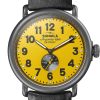 Shinola The Runwell 47mm Maize Dial Sandblast Gunmetal Mens Watch