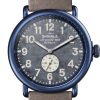 Shinola The Runwell 47mm Blue Hand Painted Dial Sandblast PVD Blue Mens Watch