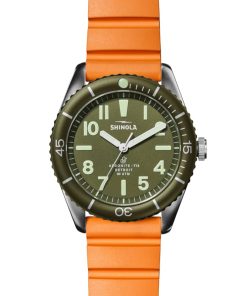 Shinola The Duck 42mm OD Green Watch