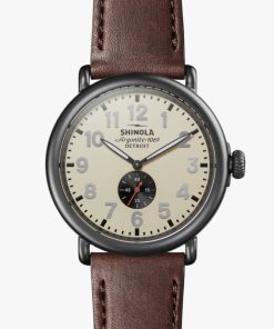 Shinola The Runwell 47mm Cream Dial Mens Watch