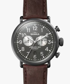 Shinola The Runwell 47mm Gray Dial Mens Watch
