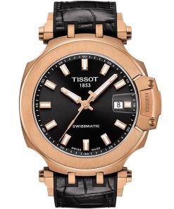 Tissot T-Race Swissmatic Back Dial & Rubber Strap Watch, 45mm
