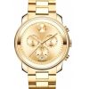 Movado BOLD Chronograph Yellow Gold-Tone Metallic Dial & Ion-Plated SS Bracelet Watch, 44mm