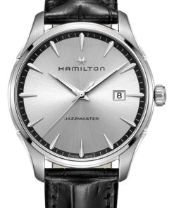Hamilton JazzMaster Gent Silver Quartz Mens Watch