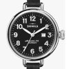 Shinola The Birdy Black Leather Strap Watch, 34mm