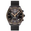 Tissot PR 100 Chronograph Anthracite Dial Gun Stainless Steel Bracelet Watch, 41mm