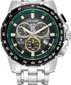 Citizen Promaster MX Black Dial Stainless Steel Watch, 43mm
