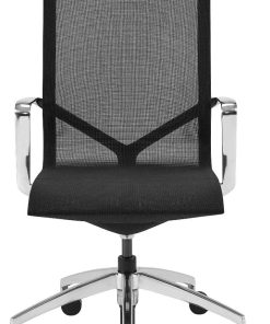 Euro Style Black Tertu High Back Office Chair