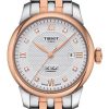 Tissot Le Locle Automatic Lady Silver Dial Two-Tone Stainless Steel Watch, 29mm