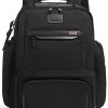TUMI Alpha 3 Black Travel Packing Backpack