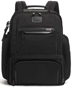 TUMI Alpha 3 Black Travel Packing Backpack