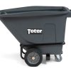 Toter 1/2 Cubic Yard 1200 lbs Capacity Heavy Duty Tilt Truck Gray