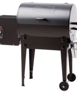 Traeger TFB30LUB Pellet Grill, 19,500 Btu, 300 sq-in Primary Cooking Surface, Blue