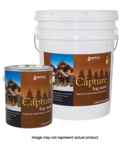 SASHCO Capture 65635-08 Log Stain, Wheat, Liquid, 5 gal, Pail